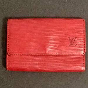 Louis Vuitton Red 6-Key Holder